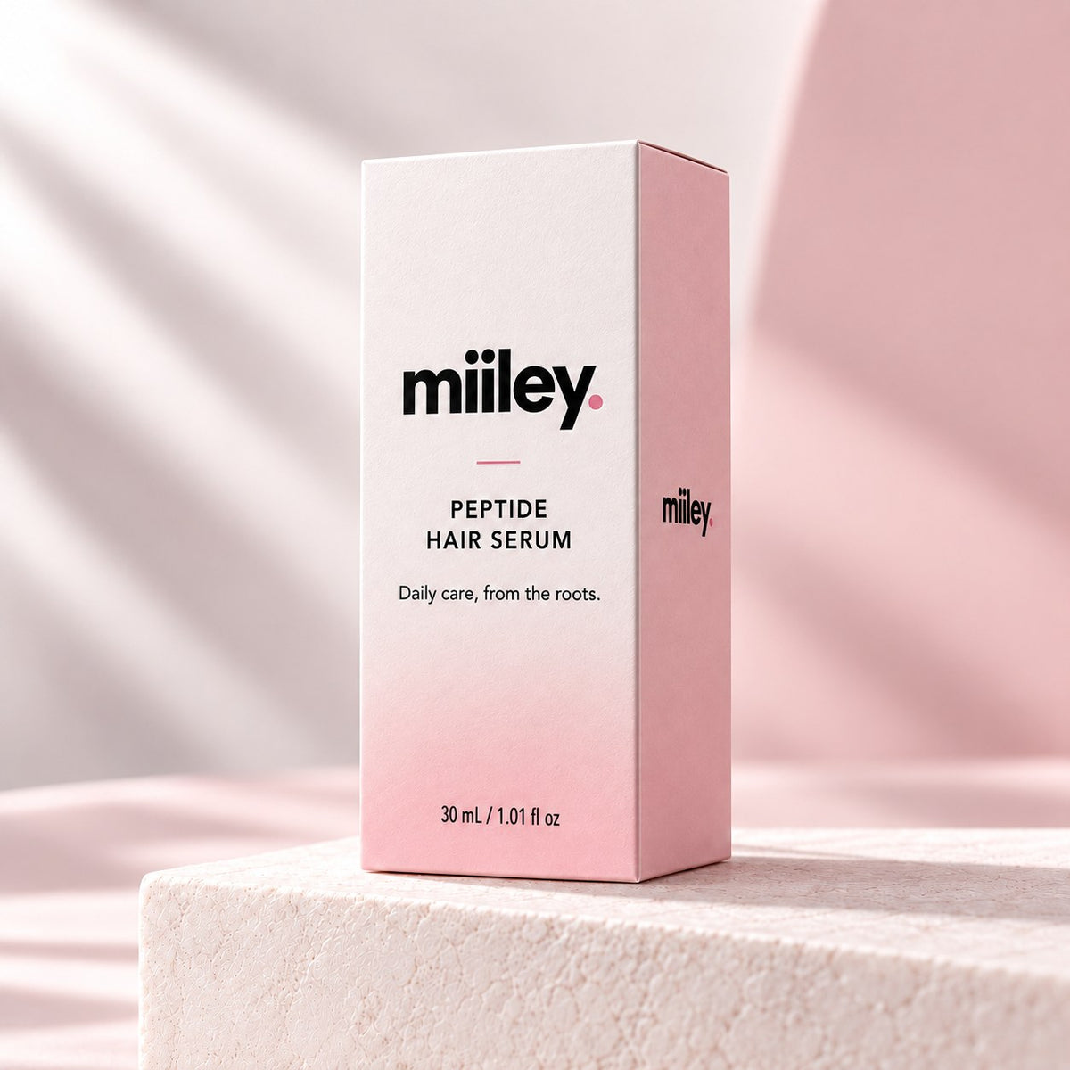 Miiley Peptide Hair Serum box