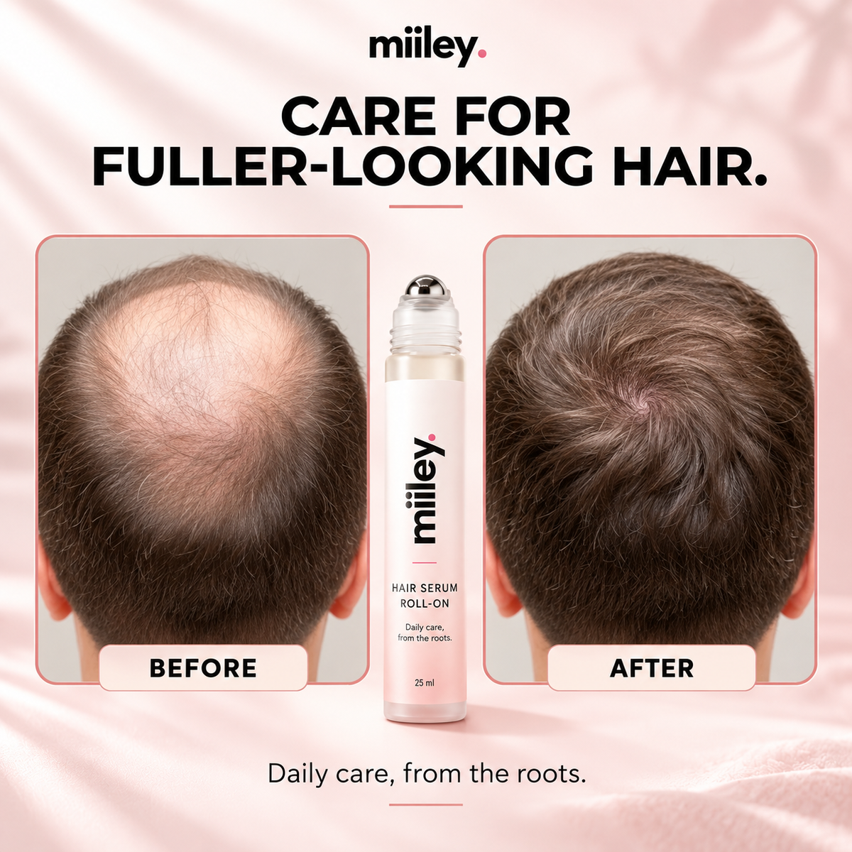 Care for fuller-looking hair