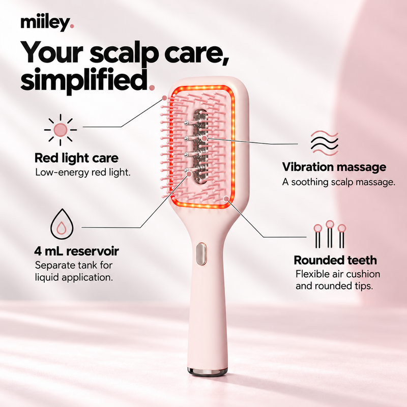 Red Light Scalp Massage Comb