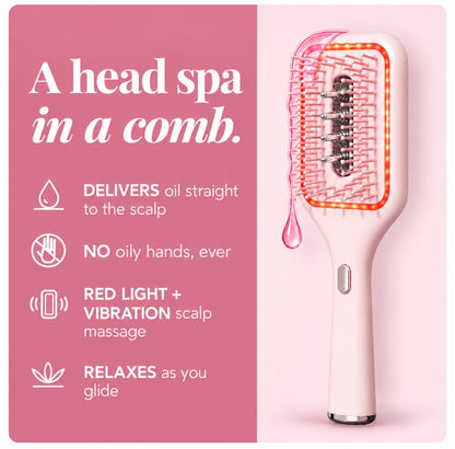 Red Light Scalp Massage Comb